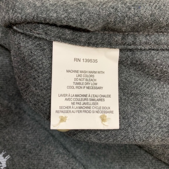 Grayers Heritage Elk Print Lodge Lux Flannel Shirt - Picture 5 of 5